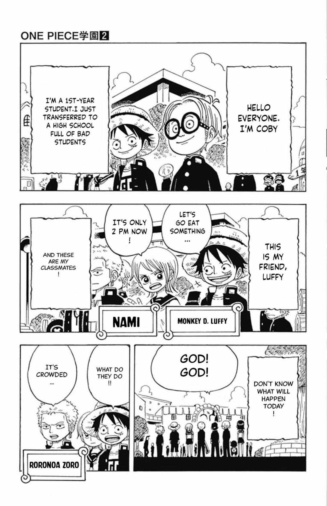 Read One Piece Academy chapter 8 image 2 on Lezhin