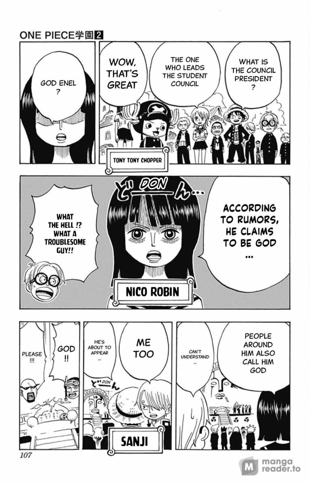 Read One Piece Academy chapter 8 image 4 on Lezhin
