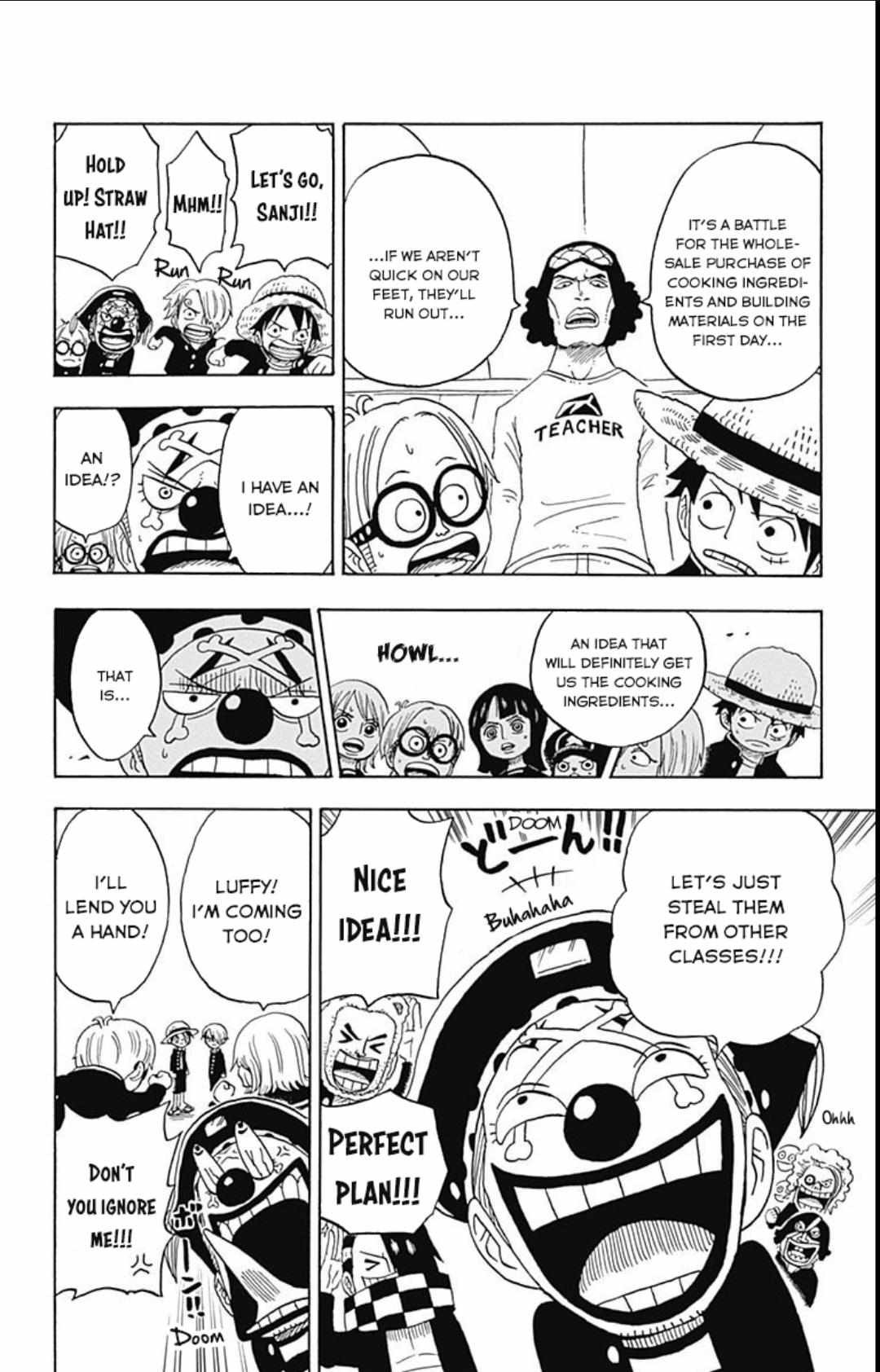Read One Piece Academy chapter 9 image 6 on Lezhin