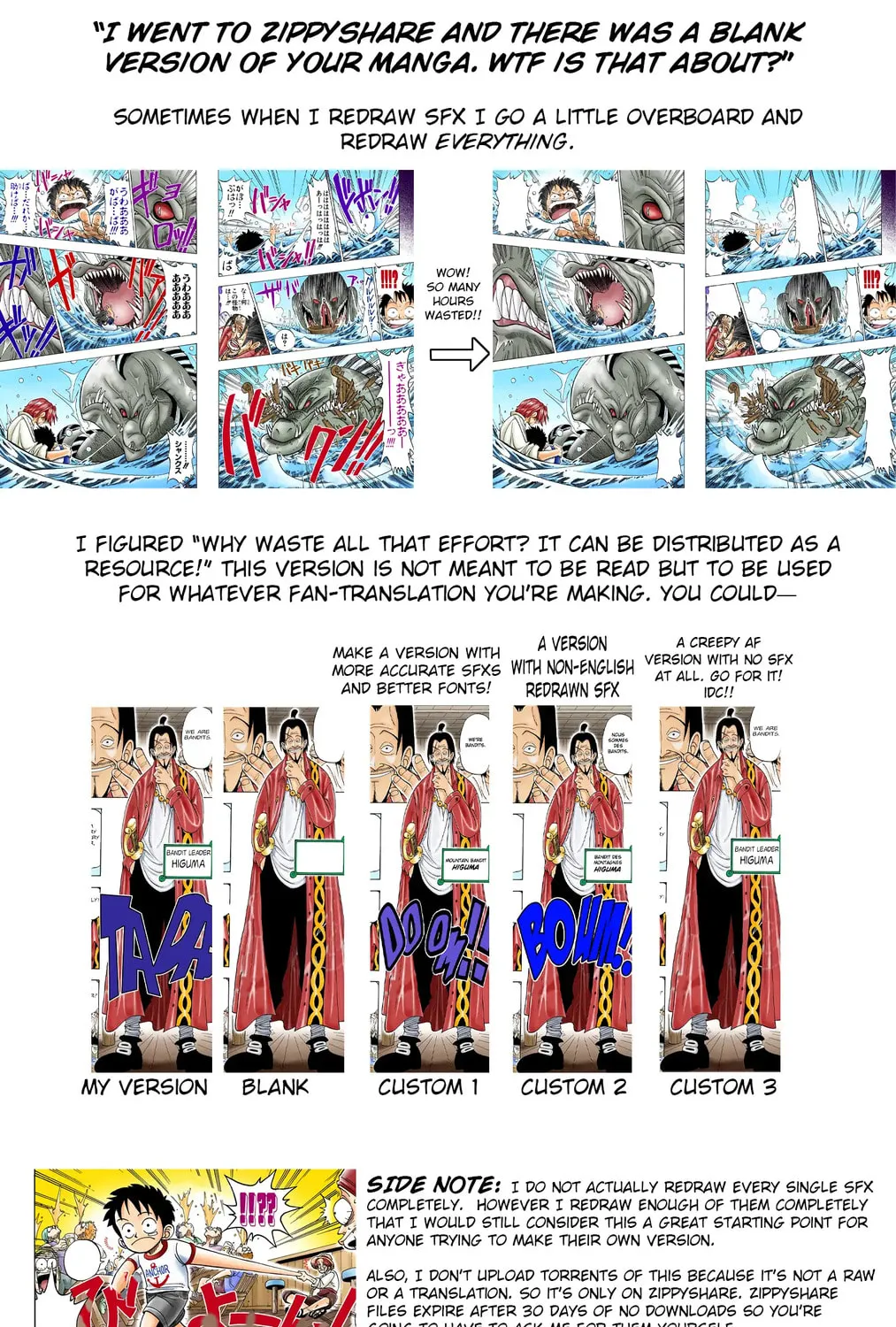 Read One Piece (Colored) chapter 0 image 21 on Lezhin