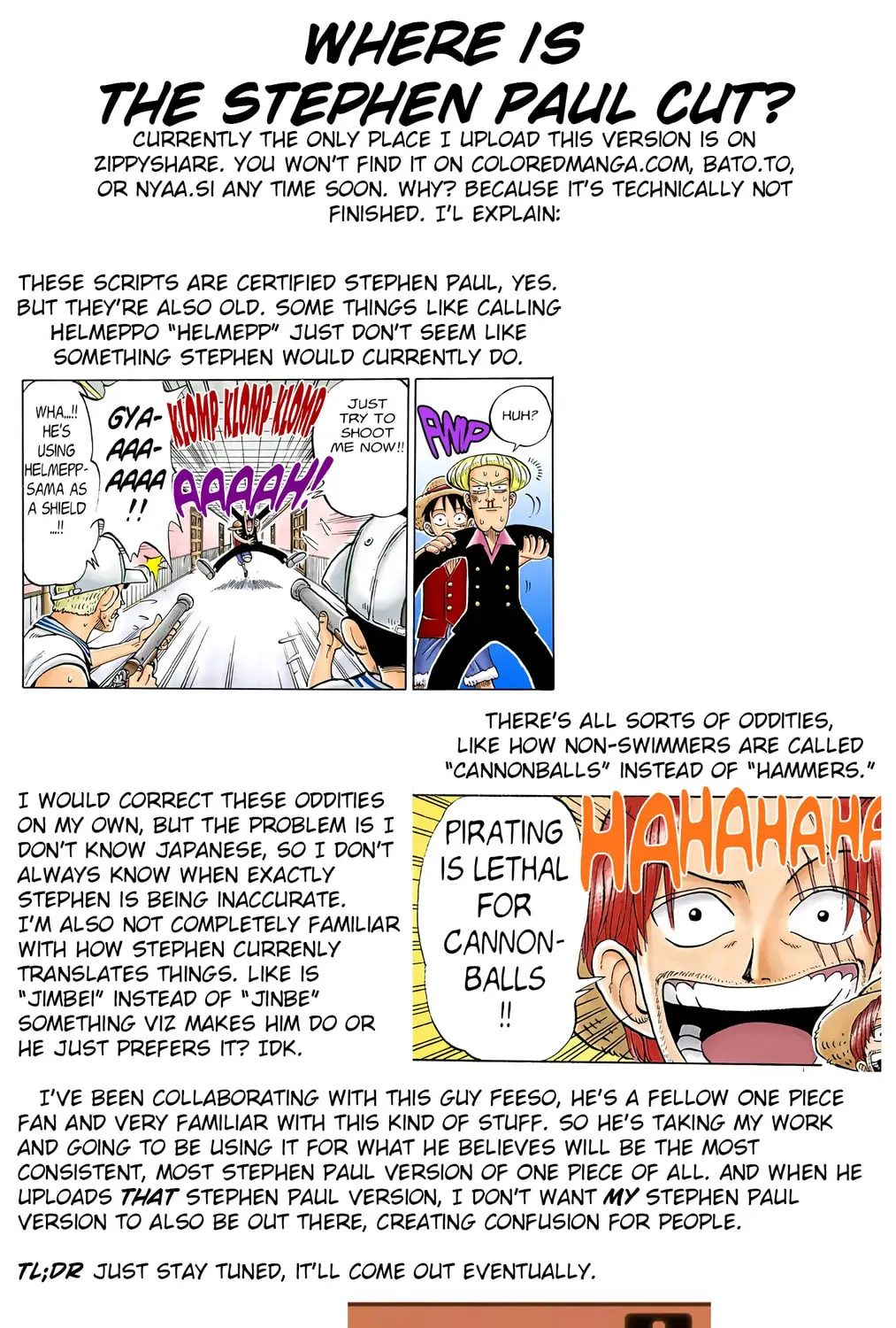 Read One Piece (Colored) chapter 0 image 25 on Lezhin