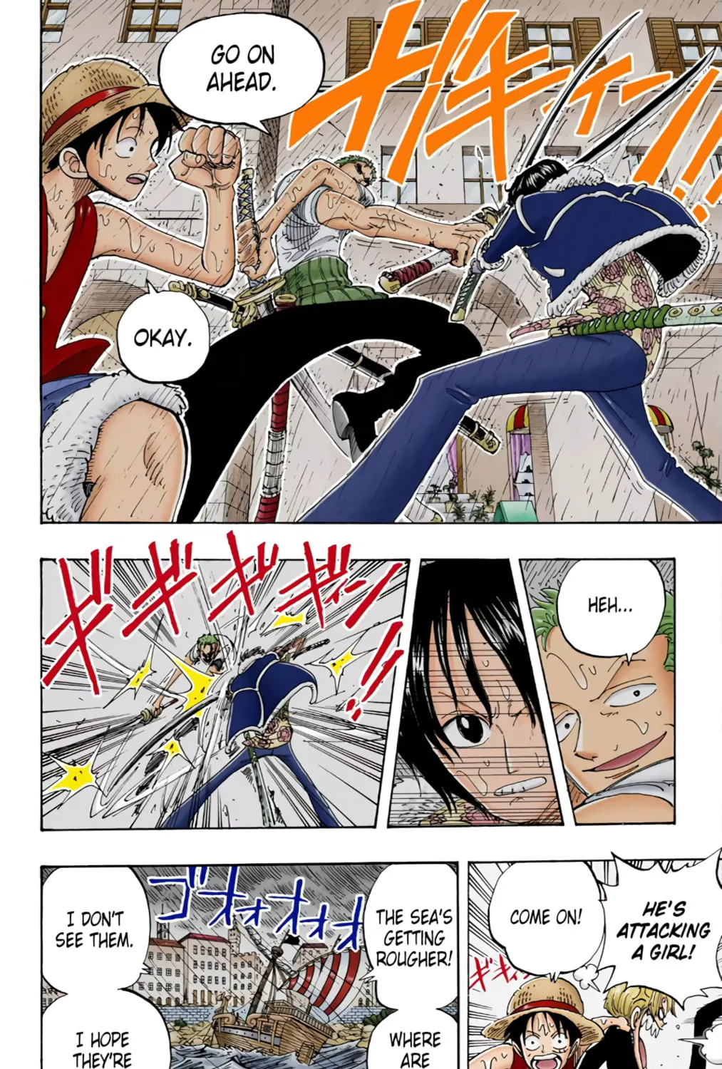 Read One Piece (Colored) chapter 100 image 20 on Lezhin