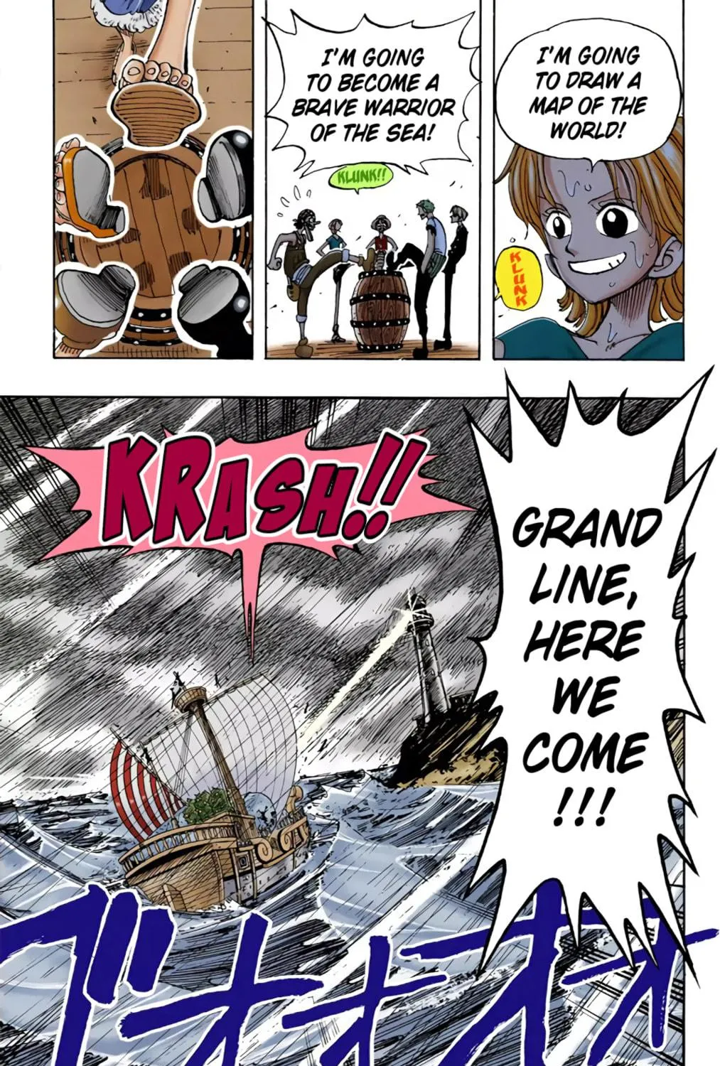Read One Piece (Colored) chapter 100 image 46 on Lezhin