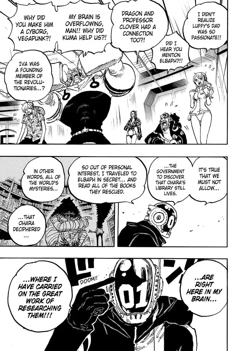 Read One Piece (Colored) chapter 1066 image 11 on Lezhin