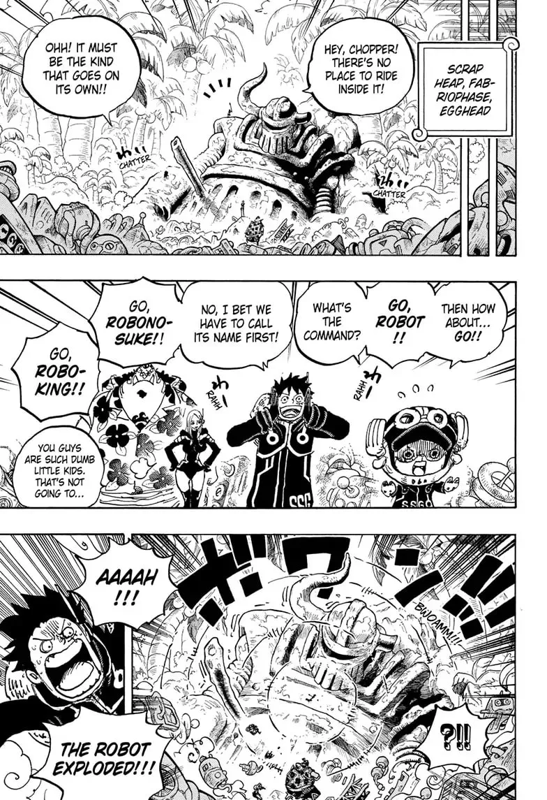 Read One Piece (Colored) chapter 1066 image 13 on Lezhin