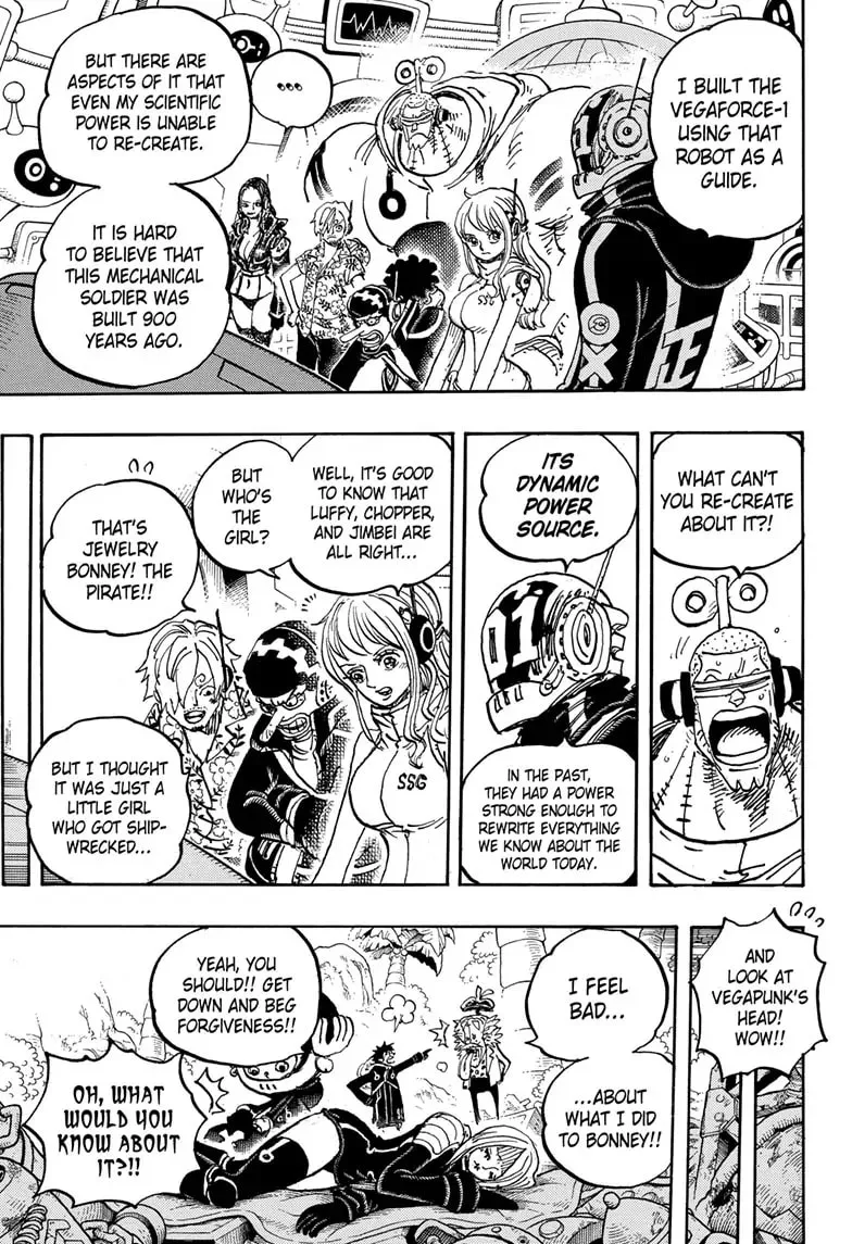 Read One Piece (Colored) chapter 1067 image 10 on Lezhin