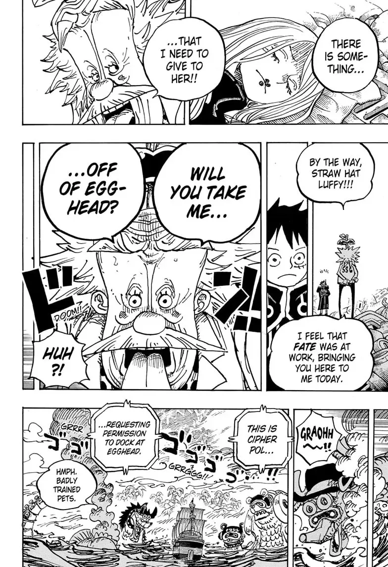 Read One Piece (Colored) chapter 1067 image 11 on Lezhin