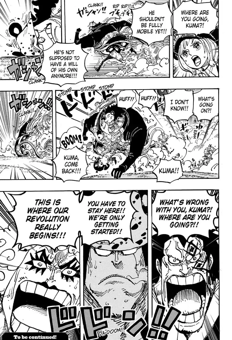 Read One Piece (Colored) chapter 1067 image 14 on Lezhin