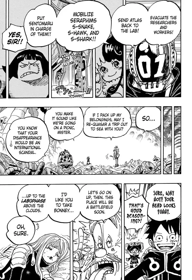 Read One Piece (Colored) chapter 1068 image 10 on Lezhin