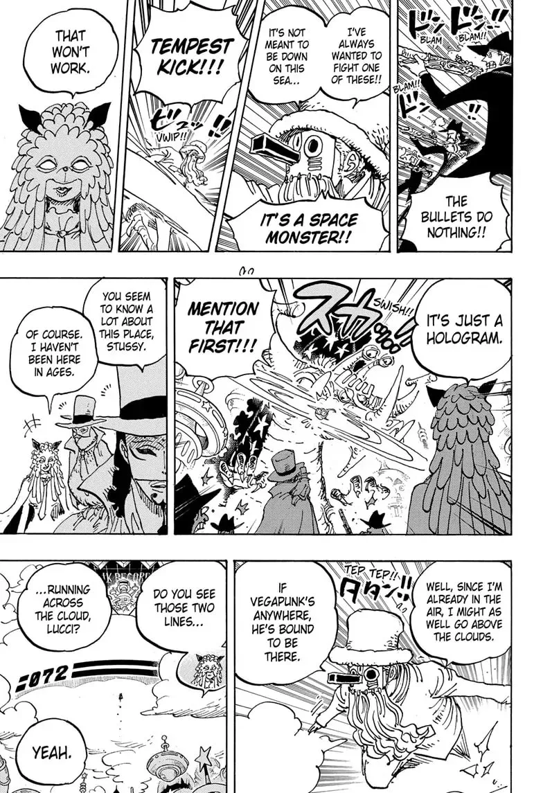 Read One Piece (Colored) chapter 1068 image 12 on Lezhin