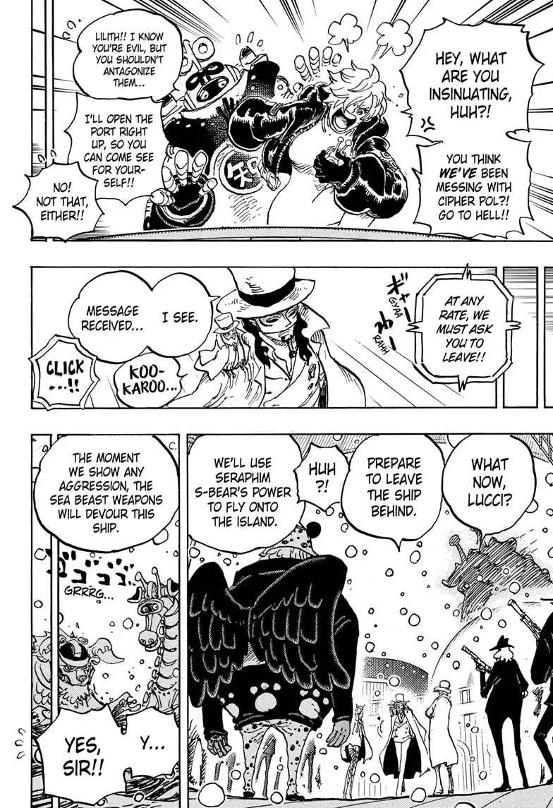 Read One Piece (Colored) chapter 1068 image 3 on Lezhin
