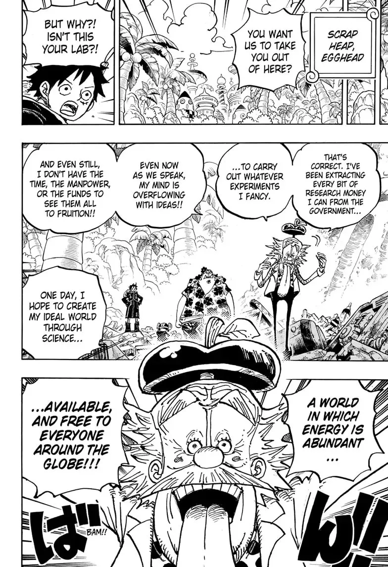 Read One Piece (Colored) chapter 1068 image 5 on Lezhin