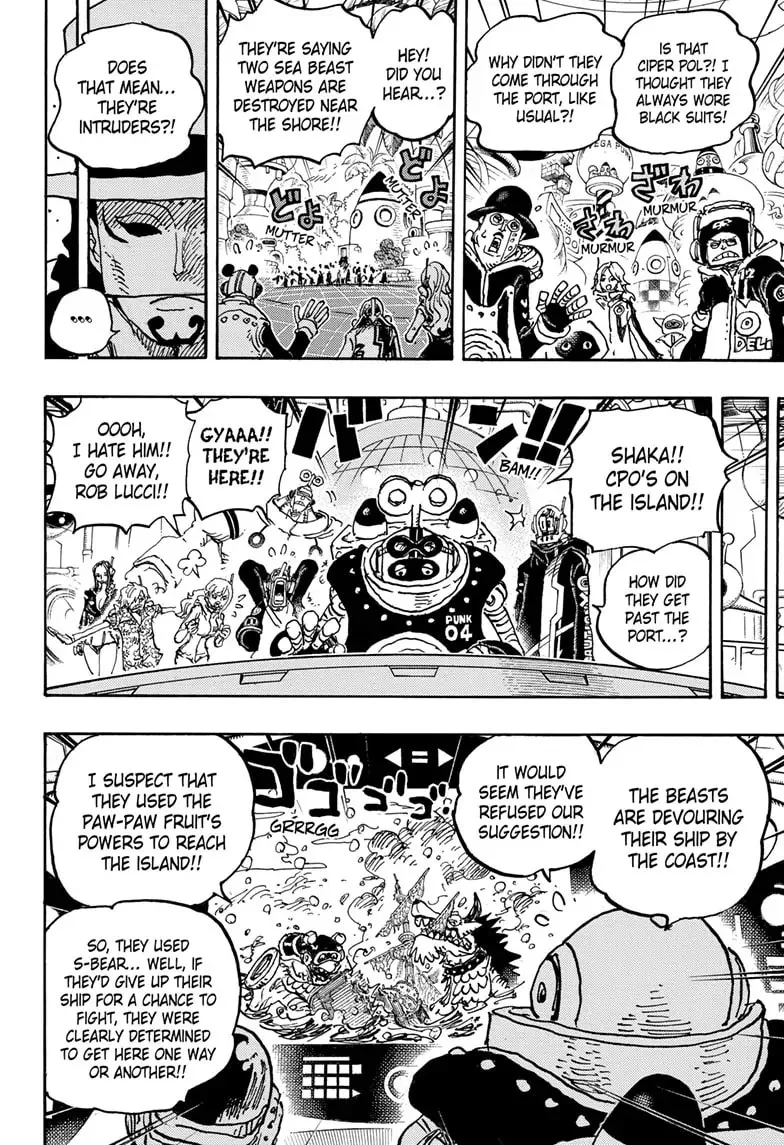Read One Piece (Colored) chapter 1068 image 9 on Lezhin