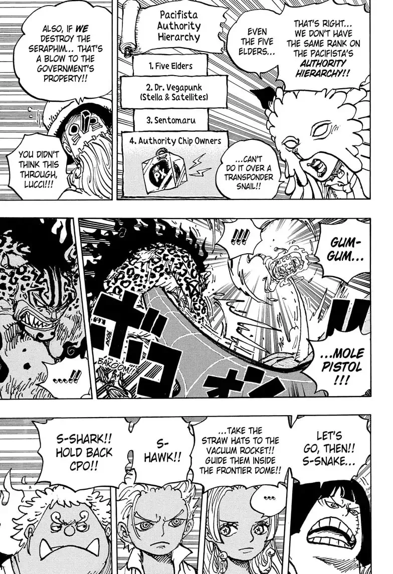 Read One Piece (Colored) chapter 1069 image 11 on Lezhin