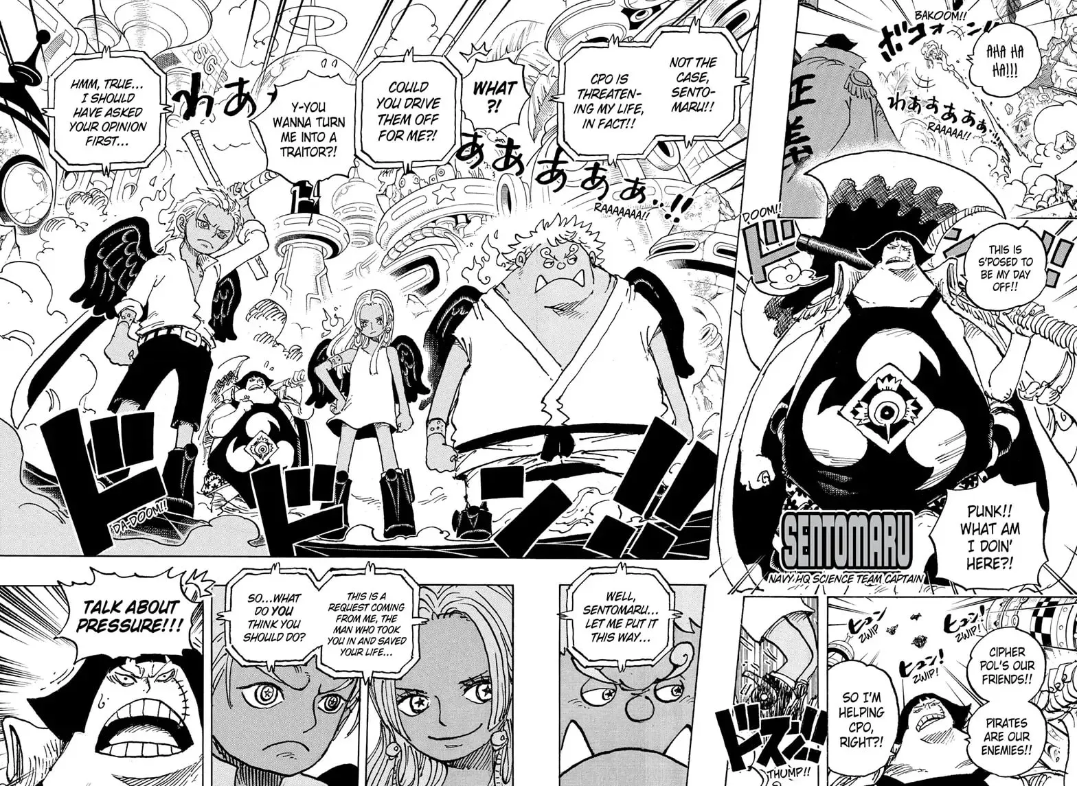 Read One Piece (Colored) chapter 1069 image 9 on Lezhin