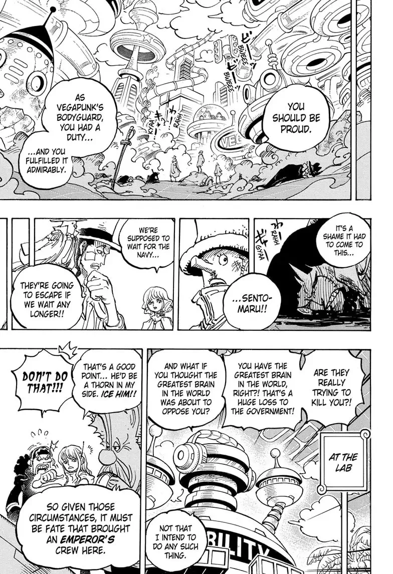 Read One Piece (Colored) chapter 1070 image 14 on Lezhin