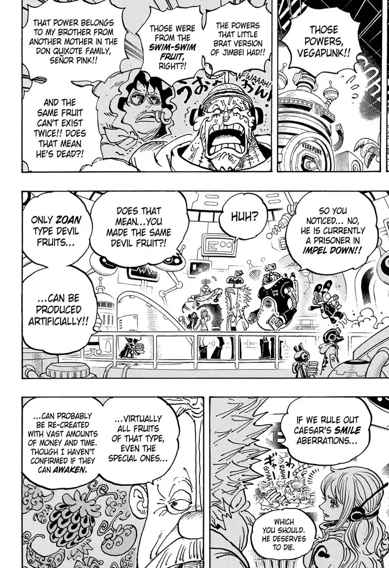 Read One Piece (Colored) chapter 1070 image 5 on Lezhin