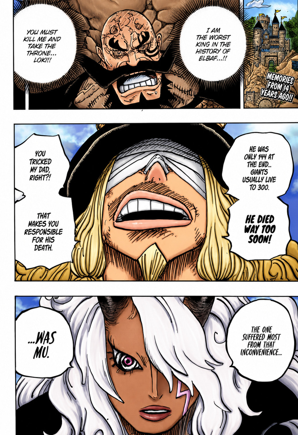 Read One Piece (Colored) chapter 1076.1 image 1 on Lezhin