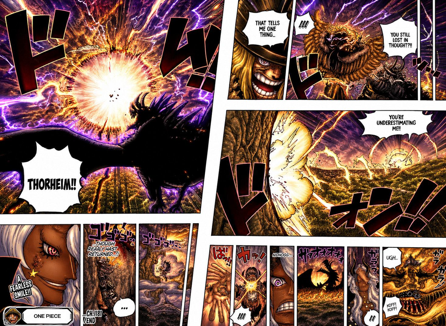 Read One Piece (Colored) chapter 1076.1 image 11 on Lezhin