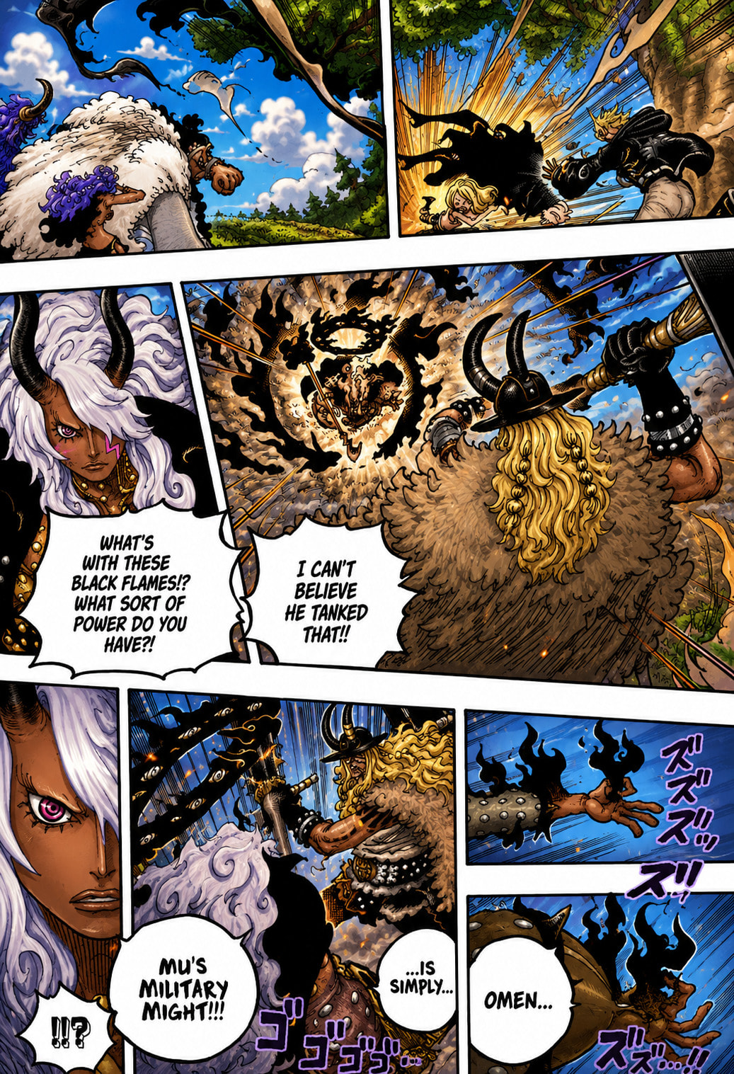 Read One Piece (Colored) chapter 1076.1 image 4 on Lezhin