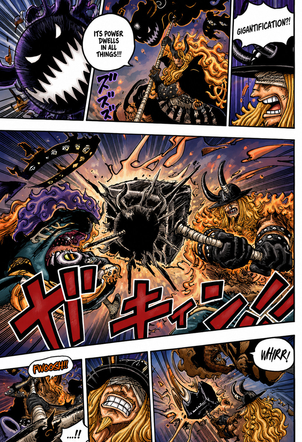 Read One Piece (Colored) chapter 1076.1 image 5 on Lezhin