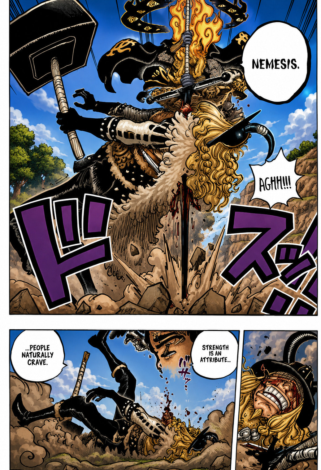 Read One Piece (Colored) chapter 1076.1 image 6 on Lezhin