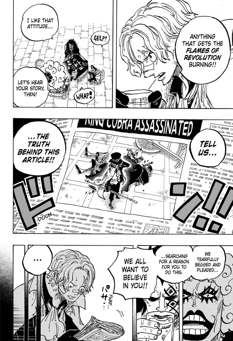 Read One Piece (Colored) chapter 1083 image 5 on Lezhin