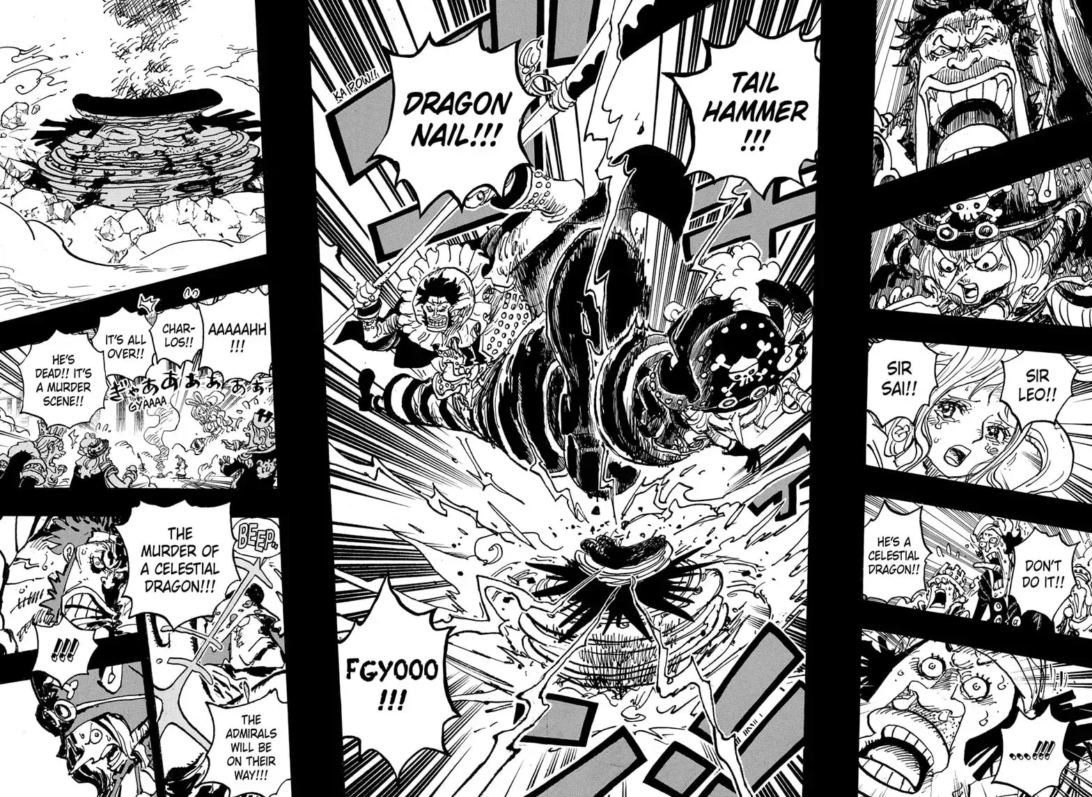 Read One Piece (Colored) chapter 1084 image 12 on Lezhin