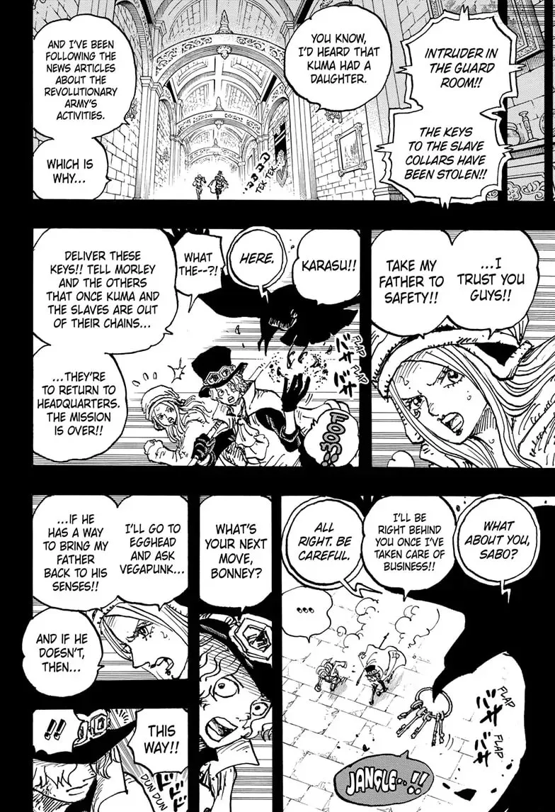Read One Piece (Colored) chapter 1084 image 3 on Lezhin
