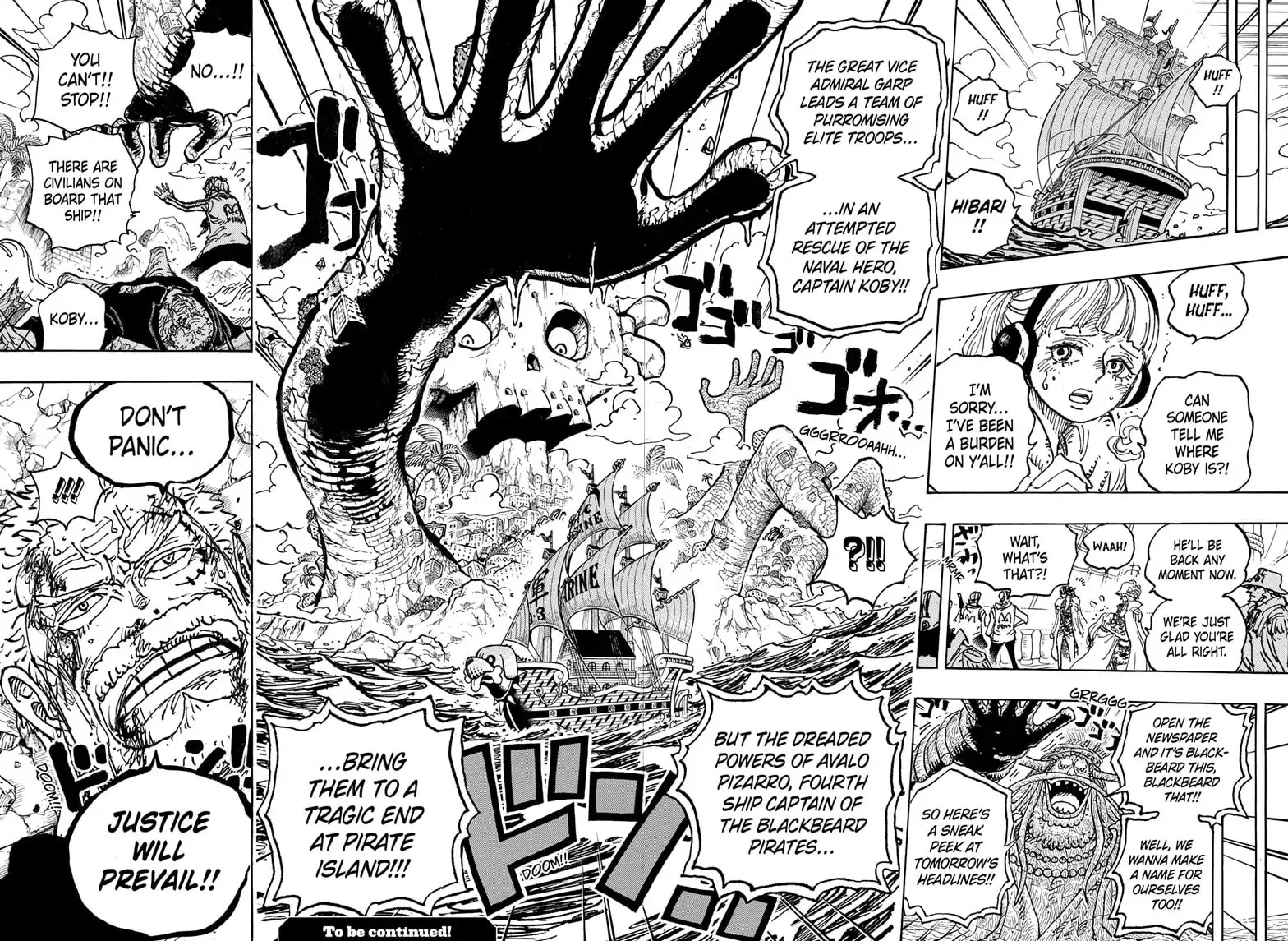 Read One Piece (Colored) chapter 1087 image 12 on Lezhin