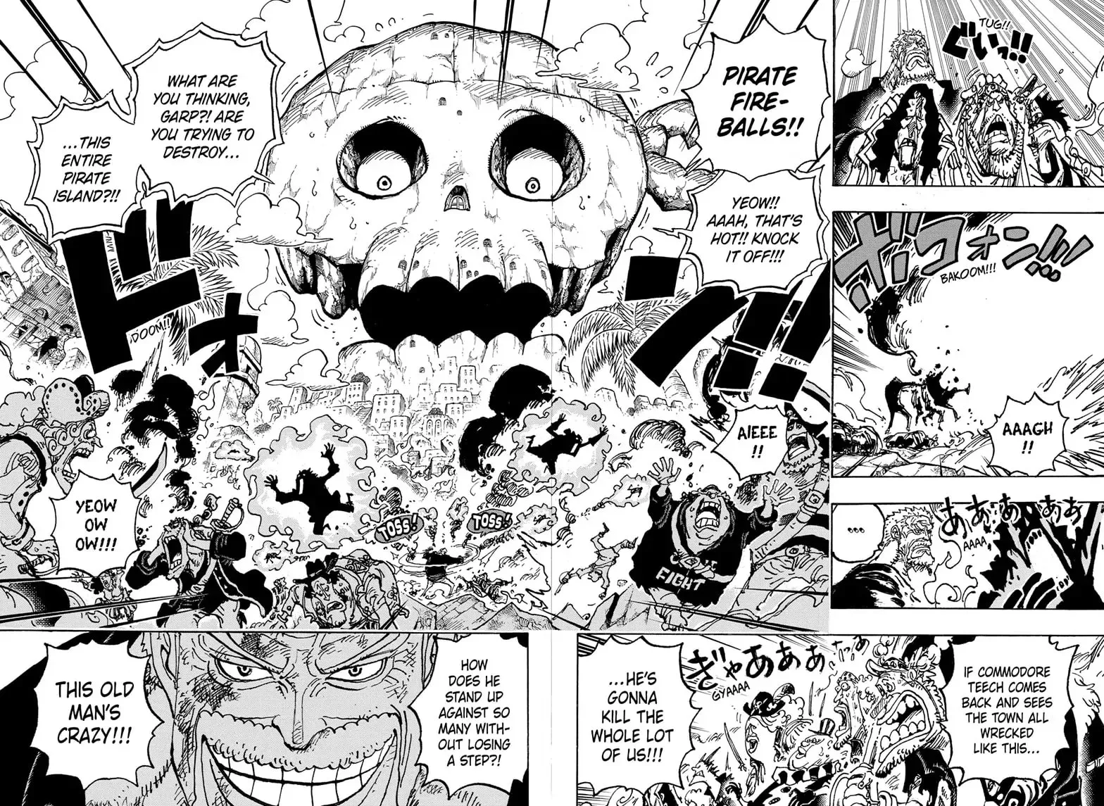 Read One Piece (Colored) chapter 1087 image 3 on Lezhin