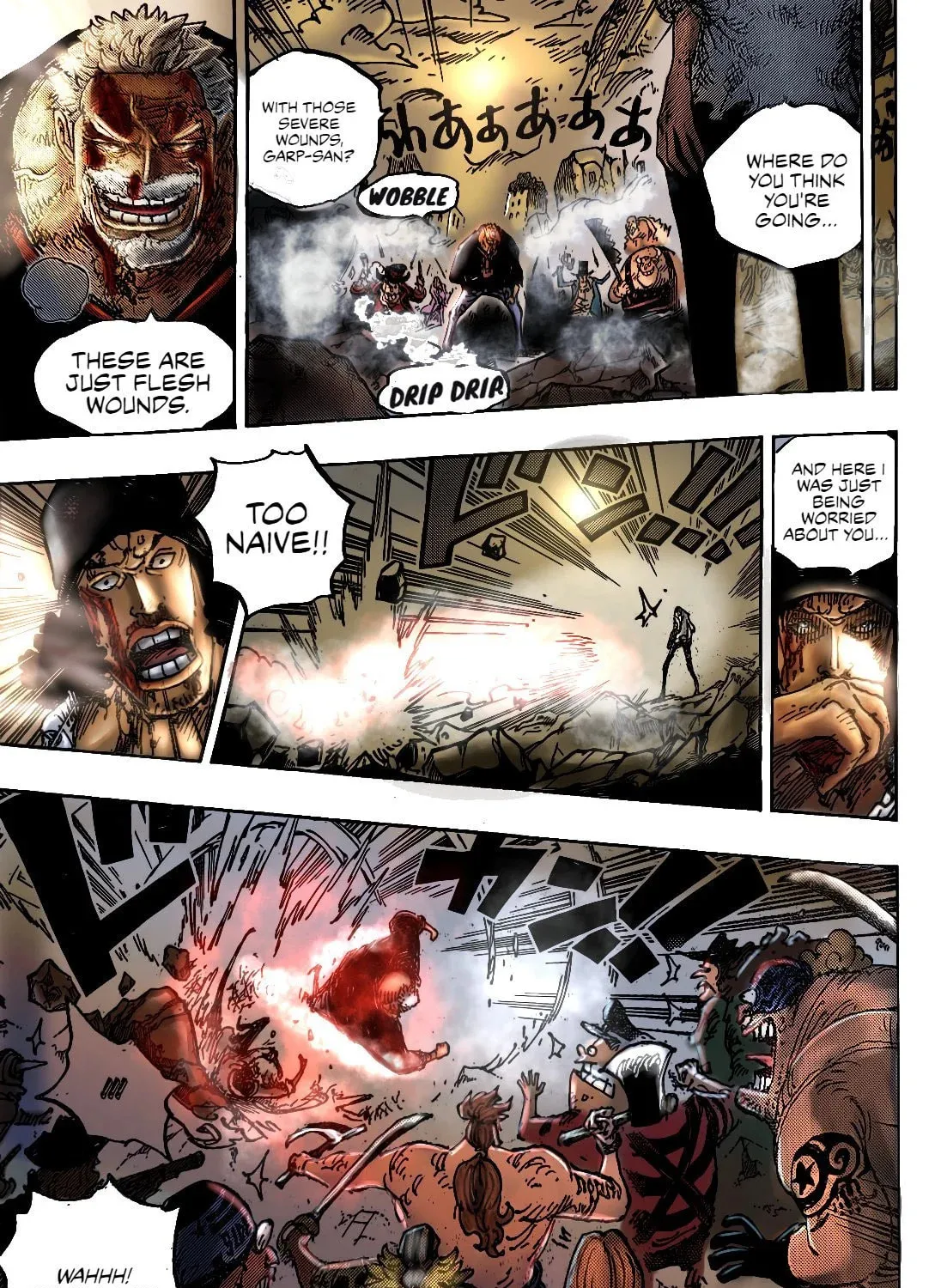 Read One Piece (Colored) chapter 1088 image 12 on Lezhin
