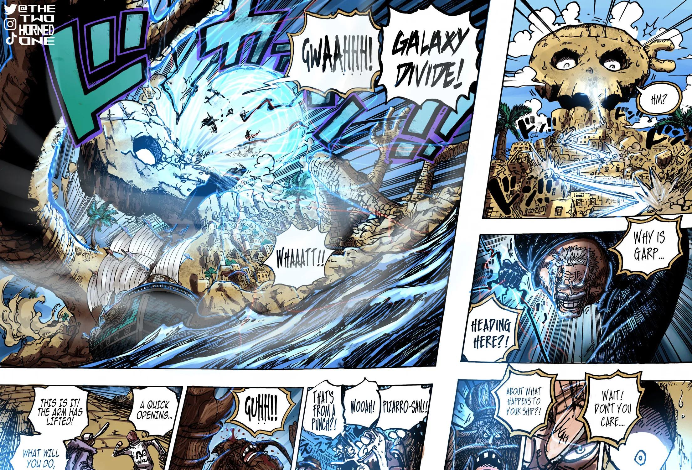 Read One Piece (Colored) chapter 1088 image 14 on Lezhin