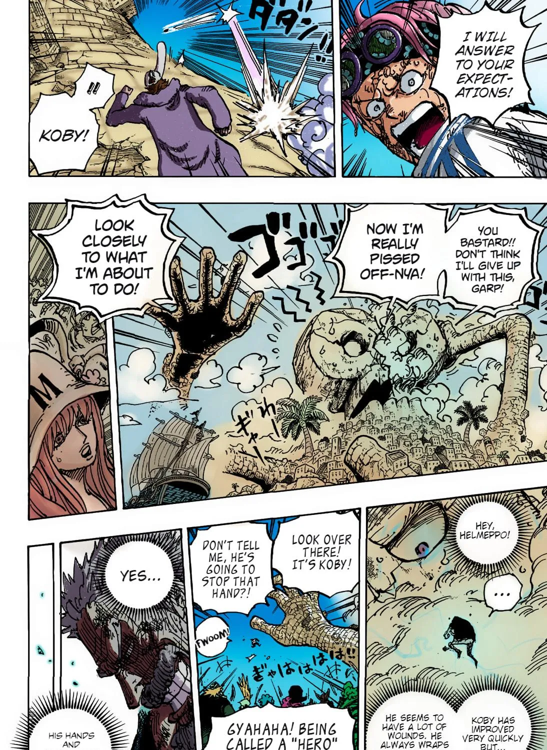 Read One Piece (Colored) chapter 1088 image 16 on Lezhin