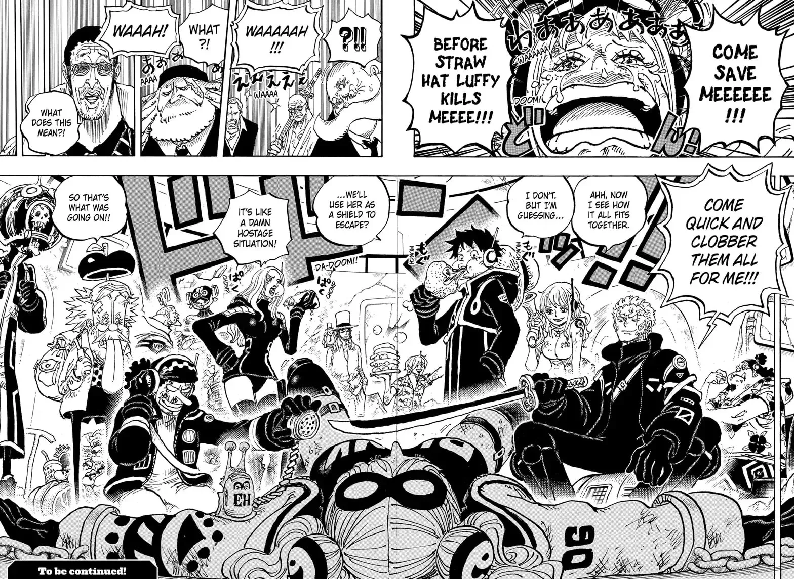 Read One Piece (Colored) chapter 1089 image 14 on Lezhin