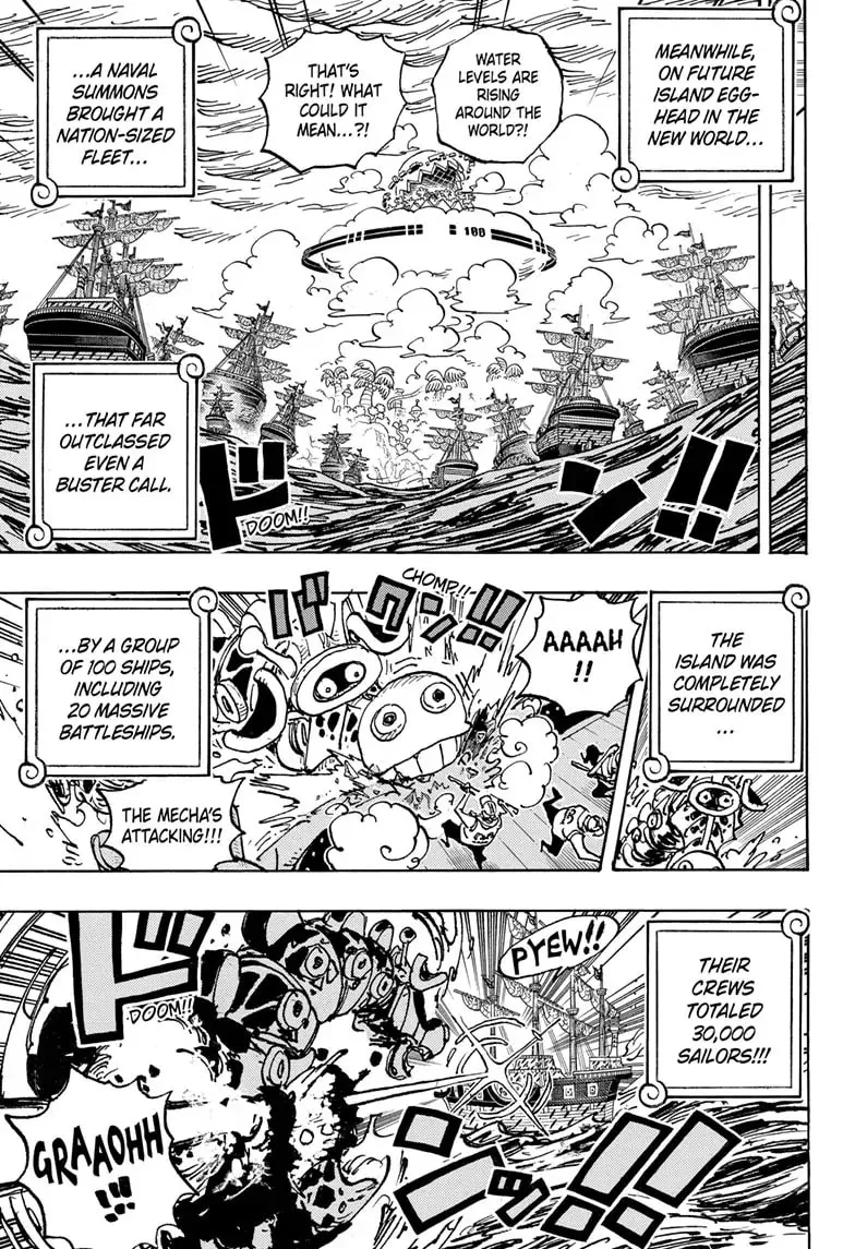 Read One Piece (Colored) chapter 1089 image 5 on Lezhin