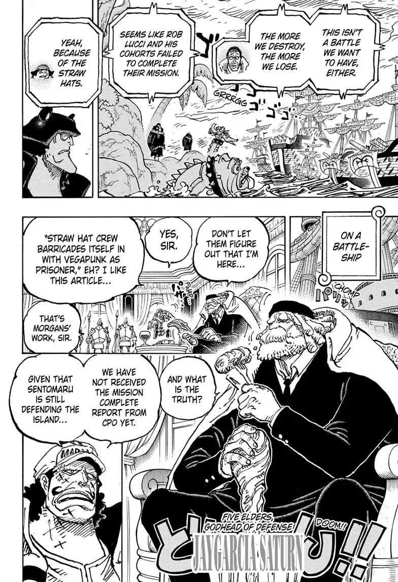 Read One Piece (Colored) chapter 1089 image 8 on Lezhin