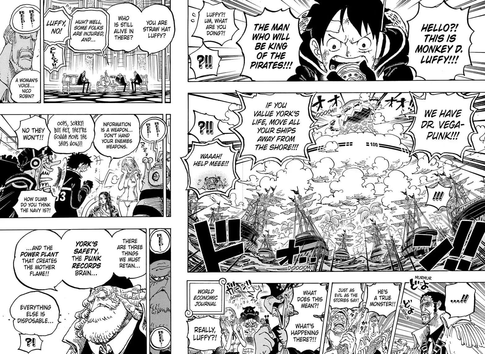 Read One Piece (Colored) chapter 1090 image 1 on Lezhin