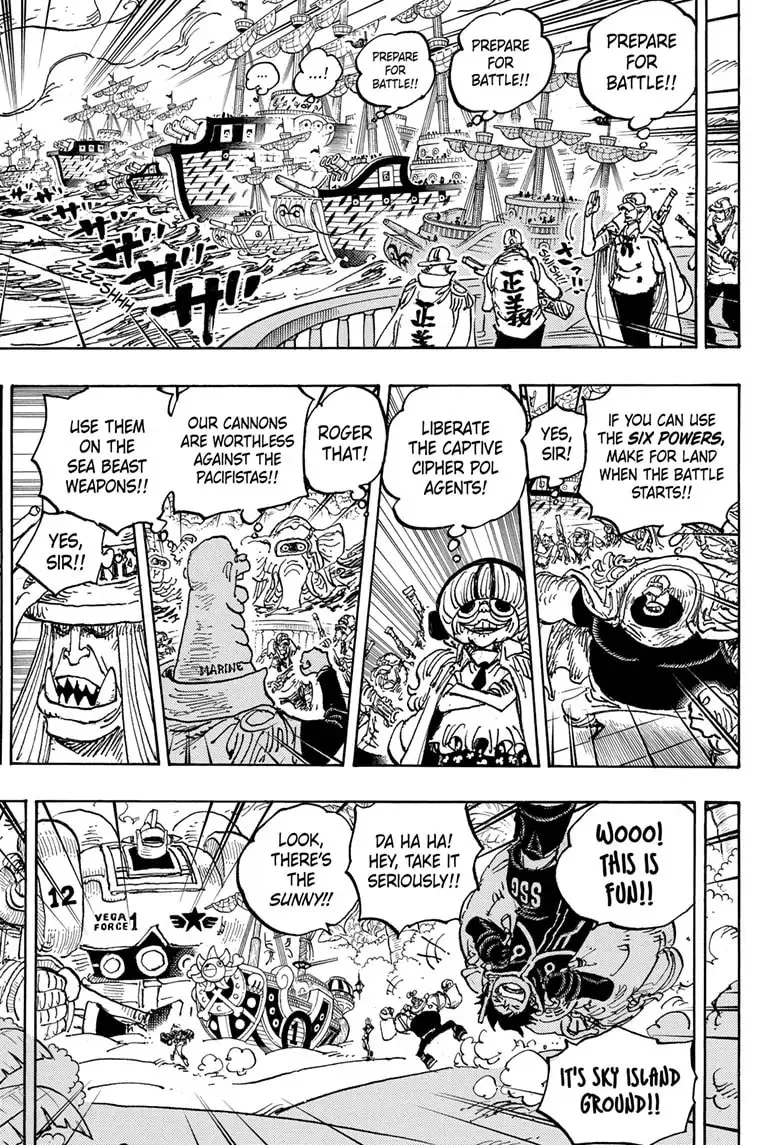 Read One Piece (Colored) chapter 1090 image 11 on Lezhin
