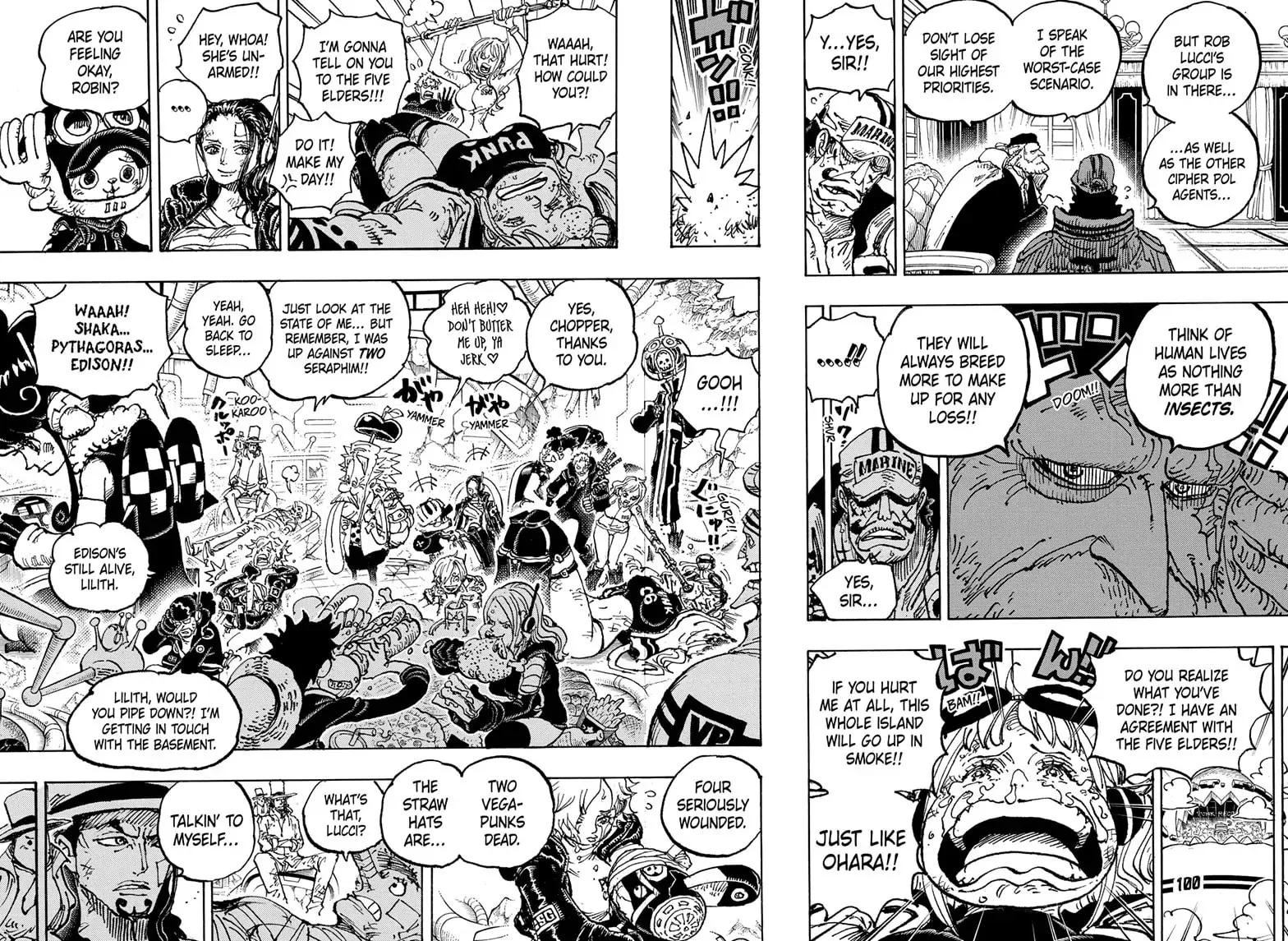 Read One Piece (Colored) chapter 1090 image 2 on Lezhin