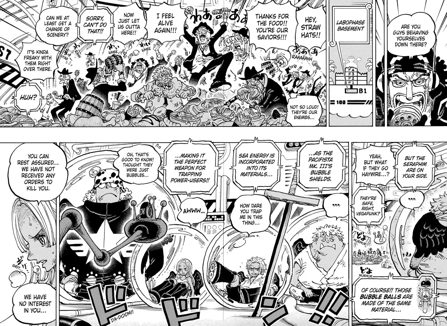 Read One Piece (Colored) chapter 1090 image 3 on Lezhin