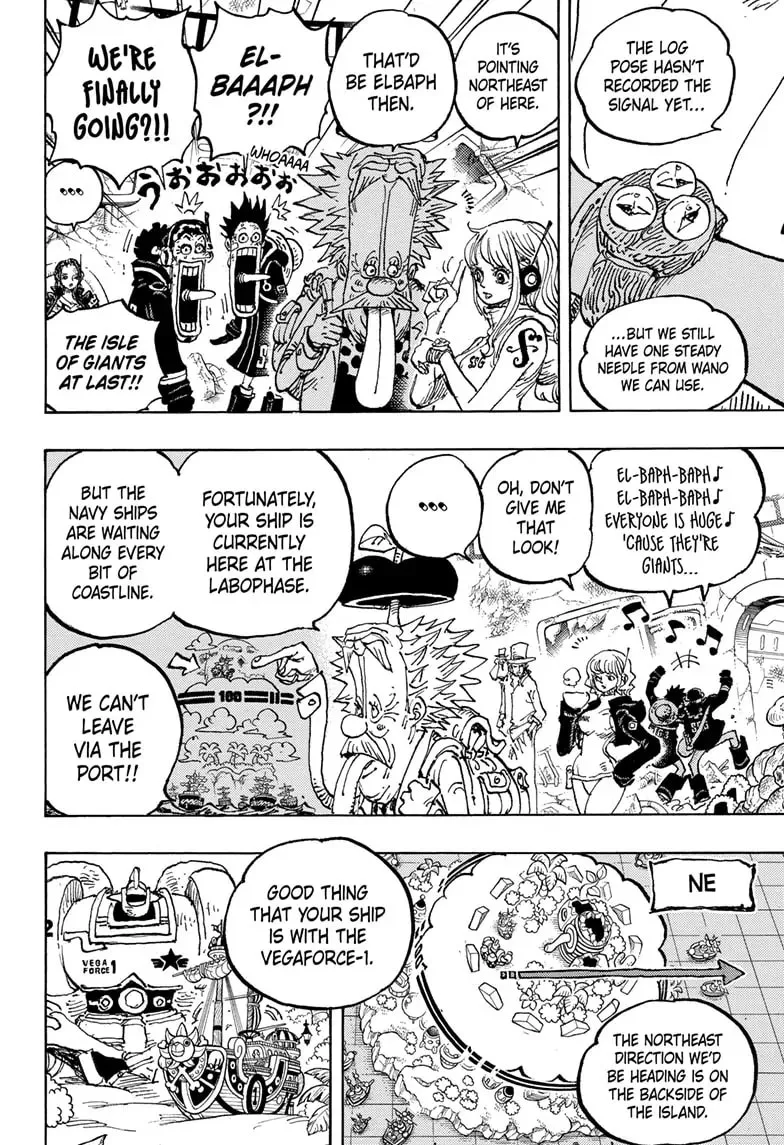 Read One Piece (Colored) chapter 1090 image 6 on Lezhin