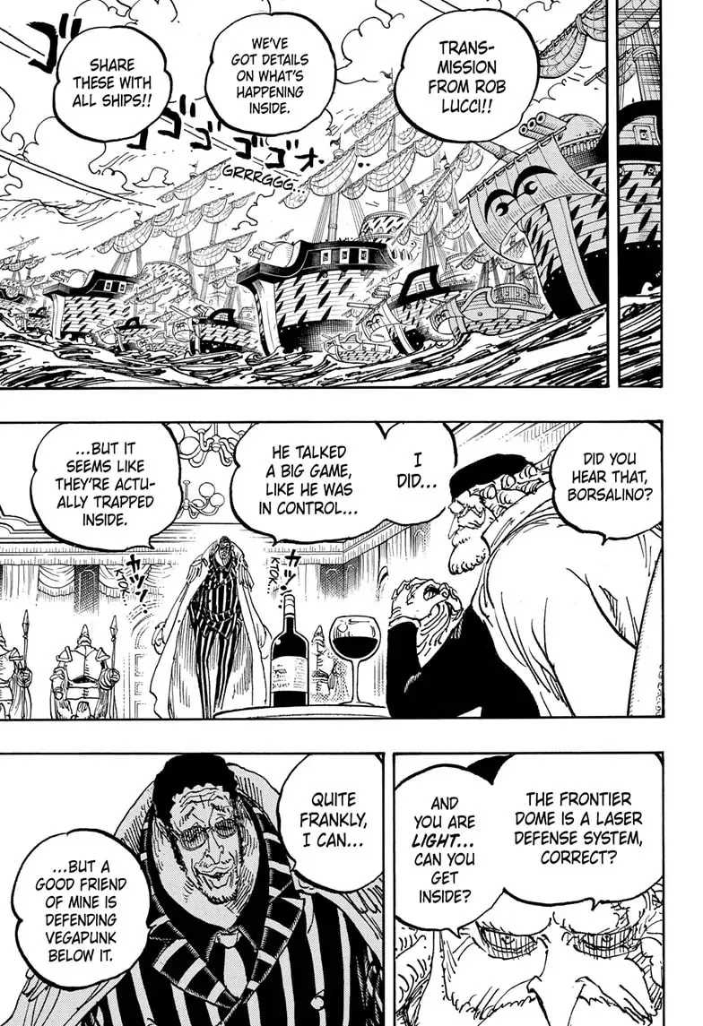 Read One Piece (Colored) chapter 1090 image 9 on Lezhin