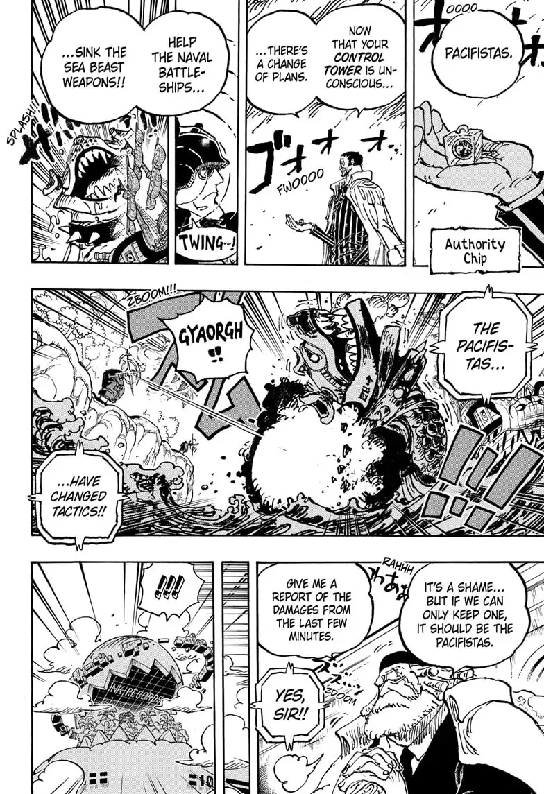 Read One Piece (Colored) chapter 1091 image 10 on Lezhin