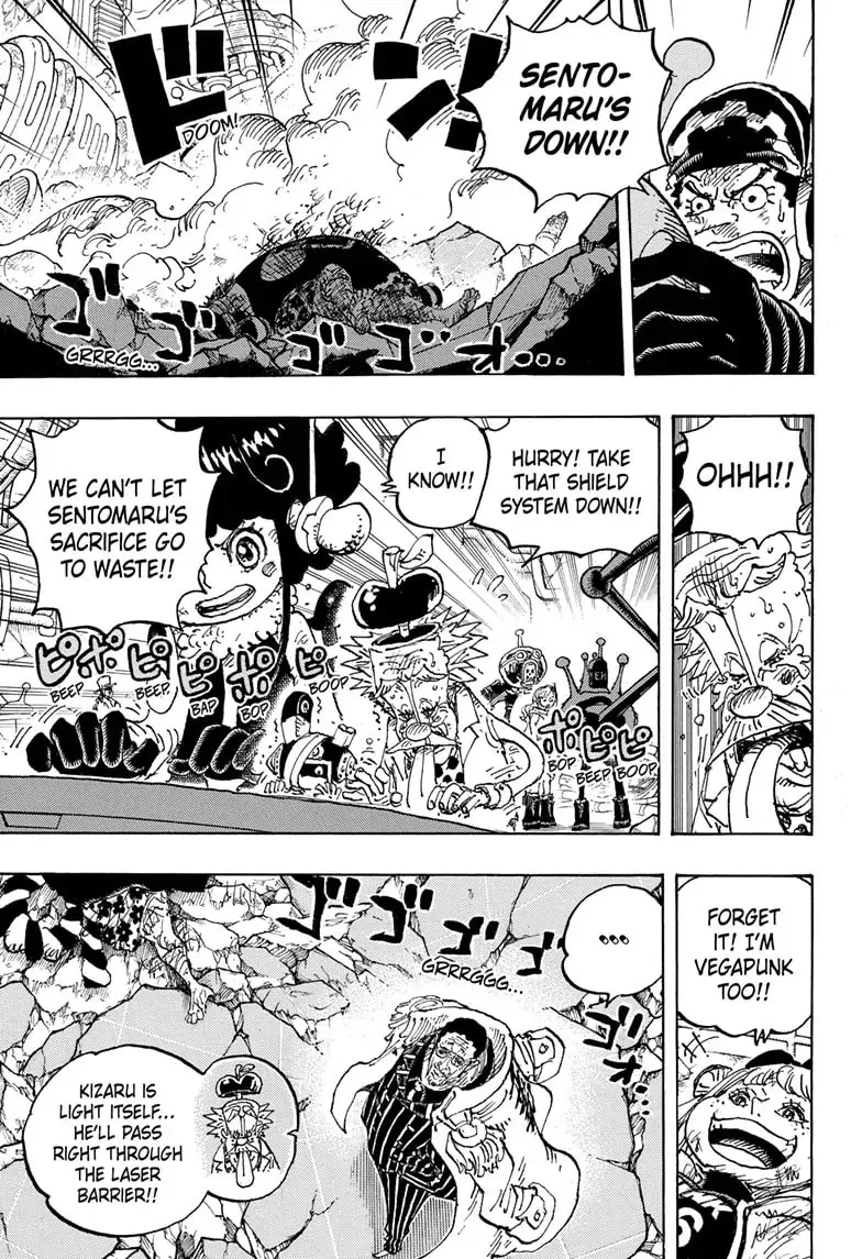 Read One Piece (Colored) chapter 1091 image 11 on Lezhin