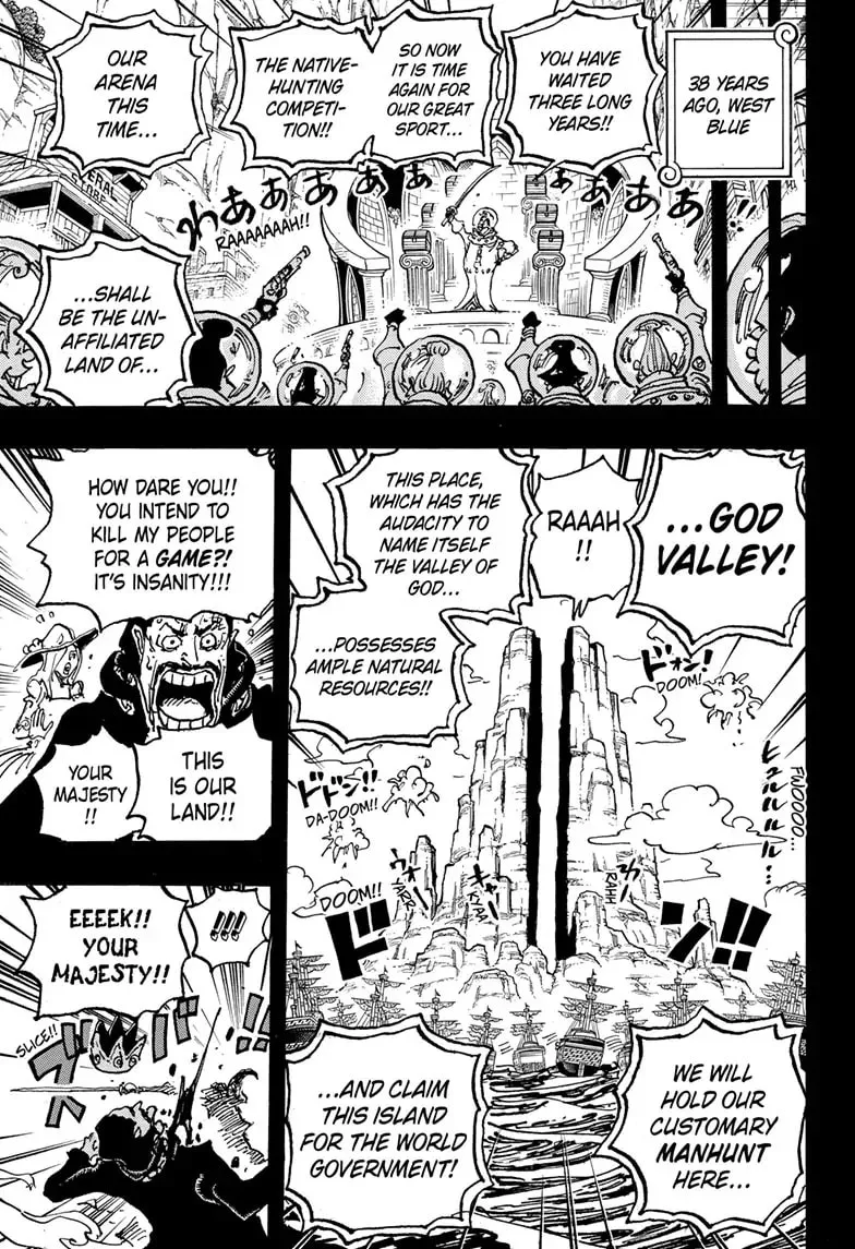 Read One Piece (Colored) chapter 1095 image 12 on Lezhin
