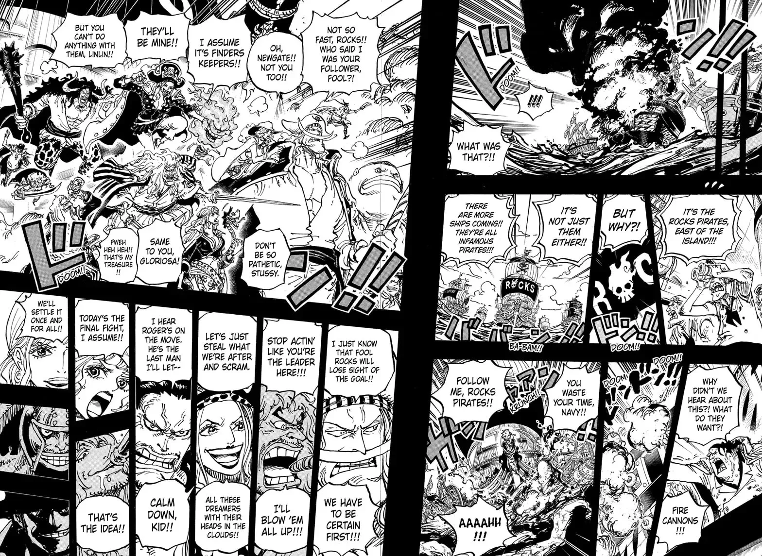 Read One Piece (Colored) chapter 1096 image 6 on Lezhin
