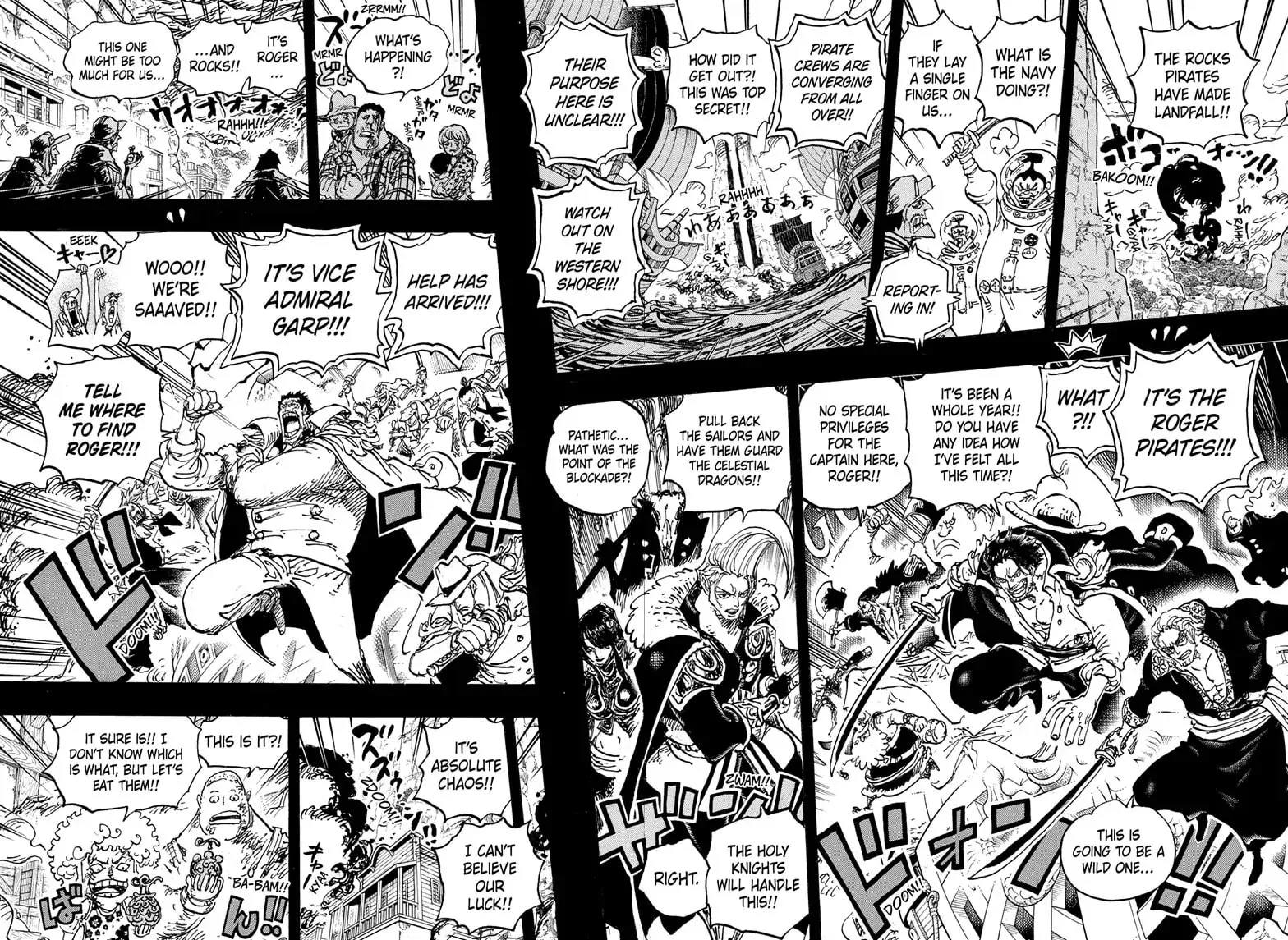 Read One Piece (Colored) chapter 1096 image 7 on Lezhin