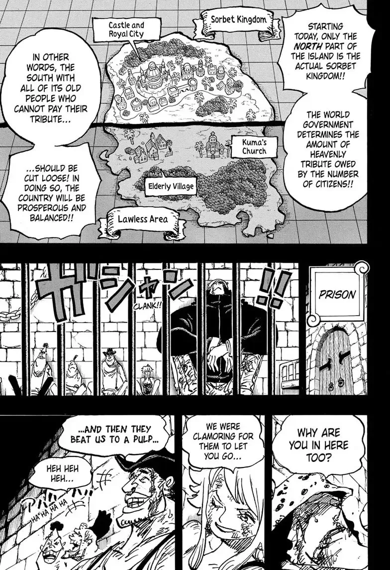 Read One Piece (Colored) chapter 1097 image 8 on Lezhin