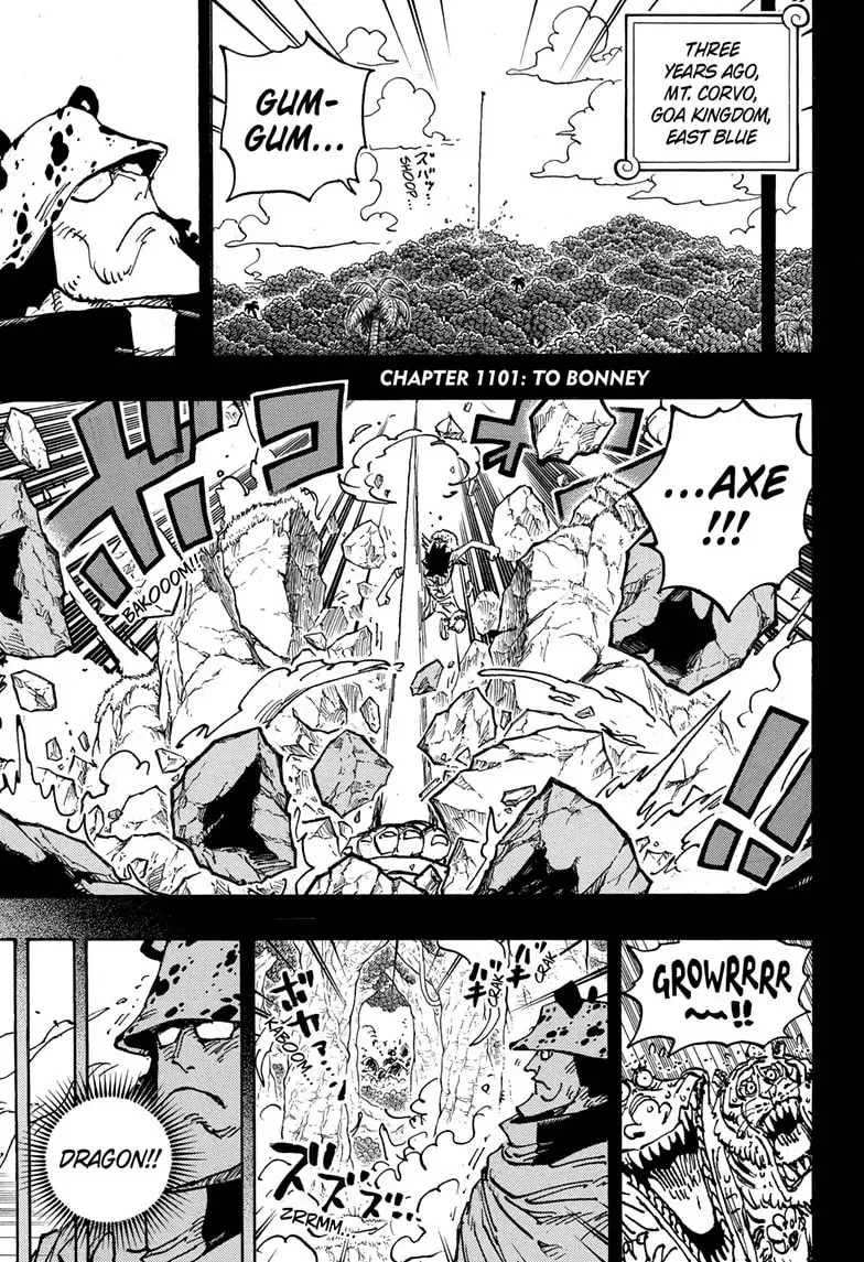 Read One Piece (Colored) chapter 1101 image 2 on Lezhin